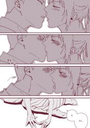 1boy 1boy1girl 1girls attack_on_titan blush connie_springer female french_kiss kissing making_out male male/female passionate ponytail romantic sasha_braus sensual shingeki_no_kyojin straight tongue_kiss wholesome