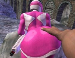 ass ass_focus ass_grab pink_ranger power_rangers super_sentai