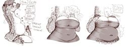 belly_expansion date giraffe_mom milf shyguy9 size_difference swallowed_whole tagme tight_clothing vore