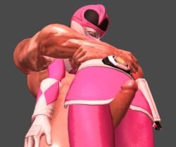 nude_male penis_between_legs pink_ranger power_rangers super_sentai thigh_sex