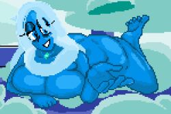 blue_diamond_(steven_universe) cartoon_network diamond_authority gem_(species) pixel_art pixelpunk808 steven_universe tagme