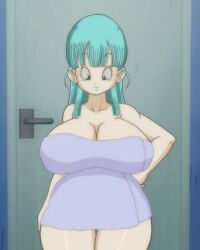 1girls animated big_breasts blue_eyes blue_hair bouncing_breasts breasts bulma bulma_(dragon_ball) bulma_briefs completely_nude completely_nude_female dragon_ball dragon_ball_super dragon_ball_z female female_only gif gigantic_breasts hips huge_breasts human long_hair looking_at_self looking_down naked naked_female nude nude_female pussy riffsandskulls shiny_skin shower solo solo_female teenage_bulma teenager towel undressing wide_hips