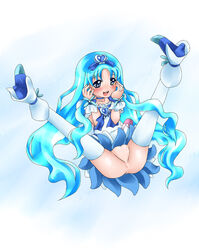 clothing cure_marine erika_kurumi heartcatch_pretty_cure! kurogane_(artist) magical_girl pretty_cure stockings tagme