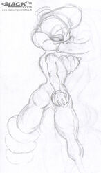 anthro female fur furry glack lola_bunny looney_tunes rabbit space_jam tagme