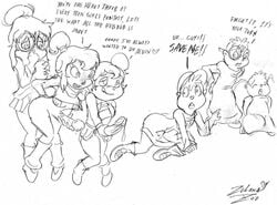 2007 3boys 3futas alvin_and_the_chipmunks alvin_seville brittany_miller chipettes eleanor_miller futa_is_bigger futa_with_futa futa_with_male futanari imminent_rape intersex jeanette_miller monochrome nipples penis penis_size_difference precum simon_seville sketch theodore_seville zulana