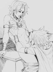 2boys damagehappy erection male male_only male_penetrated male_penetrating marik_ishtar nude penis tagme yami_marik yaoi yu-gi-oh!