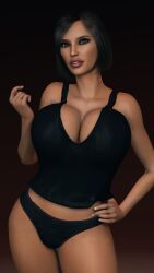 1girls 3d athletic athletic_female big_breasts black_hair breasts busty cleavage curvaceous curvy curvy_figure dark_hair digital_media_(artwork) eyebrows eyefate eyelashes eyes female female_focus female_only fit fit_female hair hazel_(eyefate) hips hourglass_figure huge_breasts human large_breasts legs light-skinned_female light_skin lips mature mature_female original original_character thick thick_legs thick_thighs thighs top_heavy upper_body virt-a-mate virtamate voluptuous waist watermark wide_hips