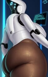 1girls ass big_breasts breasts coffeeslice dark-skinned_female dark_skin female female_only haydee haydee_(game) huge_ass large_breasts solo