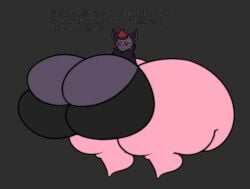 big_ass big_breasts breasts bubble_butt huge_ass huge_breasts muffyhecc muffyhecc_(character) no_humans pokémon_(species) pokemon pokemon_(species) zorua