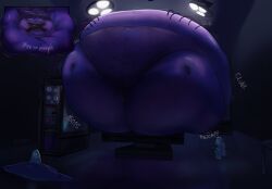 big_ass blueberry_inflation bubble_butt fruityshork huge_ass inflation spherical_inflation sunken_head sunken_limbs tape_gag