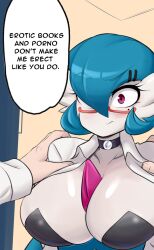 big_breasts breasts dr._voir gardevoir humanoid lucyfercomic nintendo no_humans pokémon_(species) pokemon pokemon_(species) shiny_pokemon