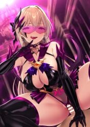 armpits big_breasts big_penis blonde_hair blush brainwashed brainwashing choker corrupted corruption defeated defeated_heroine drooling elbow_gloves empty_eyes female gloves leotard licking_lips long_gloves magical_girl mind_control naughty_face naughty_smile original original_character pink-tinted_eyewear pubic_tattoo purple_eyes rape revealing_outfit ribbon sailor_collar satou_kuuki seductive_look seductive_smile sex slutty_outfit small_skirt spread_legs stockings sweaty sweaty_body thick_thighs thighhighs tinted_eyewear tongue_out torn_clothes visor