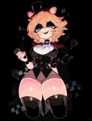 1girls 2024 2d 2d_(artwork) animal_humanoid anthro bear_ears bear_girl big_breasts black_choker black_stockings black_thighhighs blue_eyes blush blushing blushing_at_viewer bowtie breasts brown_hair choker cleavage clothed clothed_female clothing color colored curvaceous curves curvy curvy_body curvy_female curvy_figure fanart fantasy five_nights_at_freddy's freddy_(fnaf) fredina's_nightclub fredina_(cally3d) frenni_fazclaire full_color hair hat hips holding_object looking_at_viewer monster_girl naughty_face pizza seductive seductive_look short_hair smile smiling smiling_at_viewer solo stockings thick_thighs thighhighs thighs top_hat usa37107692 voluptuous voluptuous_female