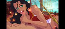 black_hair green_eyes pirate_booty pirate_girl pirate_ship

pirate_booty