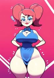 ai_generated big_ass big_breasts poppy_(poppy_playtime) poppy_playtime repartz small_waist thick_thighs