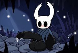 ai_generated anthro arthropod balls big_balls big_penis blush bodily_fluids clothing erection fecharis foreskin genital_fluids genitals glans hellsonger hi_res hollow_knight huge_balls huge_cock humanoid_genitalia humanoid_penis insects long_penis male penis precum precum_drip protagonist_(hollow_knight) retracted_foreskin small_but_hung solo sweat team_cherry thick_penis vessel_(species)