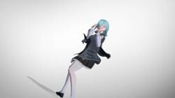 blue_hair boobs dancing dressed female from_behind i.r.i.s(wuthering_waves) male music npc_(wuthering_waves) sex tagme video wuthering_waves