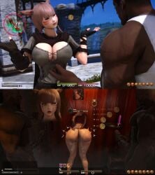 1girls 2koma 3d after_rape animal_ears ass before_and_after big_ass big_breasts bondage bound catgirl cum cum_on_body dark-skinned_male dark_skin debuff final_fantasy_xiv forced forced_prostitution fucked_into_submission fucked_senseless game_mechanics game_ui glory_hole glory_wall gpose(ffxiv) helpless humiliation imminent_sex instant_loss instant_loss_2koma interracial kawaii_awww male mascara_tears miqo'te money naked nude penis picture picture_frame prostitution public_exposure public_use rape rear_view restrained sex_slave status_effect stroking_penis stuck stuck_in_wall tagme tears_in_eyes used_as_an_object whored_out