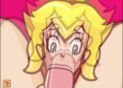 animated ass blonde_hair blowjob breasts bubble_butt catoblepas looking_at_another mario mario_(series) nintendo nude nude_female nudist panties presenting_ass princess_peach rimjob sound super_mario_bros. tagme taking_clothes_off taking_off_panties tongue_out video watching