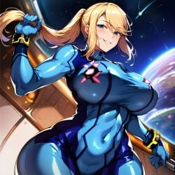 1girls ai_generated alternate_breast_size big_breasts bodysuit bostin breasts busty curvaceous curvy curvy_body curvy_female curvy_figure female huge_breasts large_breasts metroid nipples samus_aran sweat sweating sweaty sweaty_body sweaty_breasts thick_thighs thighs venus_body