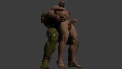 2boys animated bara barazoku gay gay_anal gay_sex god_of_war kratos male male_only menapeet_(artist) mp4 muscular muscular_male no_sound nude orc penetration sex tagme video