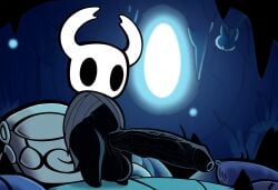 absurd_res ai_generated anthro arthropod balls big_balls big_penis clothing erection foreskin genitals glans hellsonger hellsonger_hollow_knight_ai_art hi_res hollow_knight huge_balls huge_cock humanoid_genitalia humanoid_penis insects long_penis male penis precum presenting_penis protagonist_(hollow_knight) retracted_foreskin small_but_hung solo team_cherry thick_penis vein veiny_penis vessel_(species)