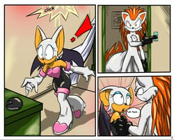 anthro bat caught comic female fur furry grose-chan indoors interspecies male nude rouge_the_bat sega sonic_(series) tagme thief