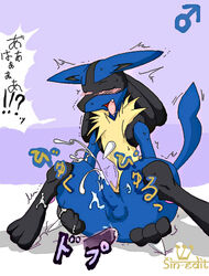 å¡in-edit šin-edit lucario male_only pokemon pokemon_(species) shin-edit