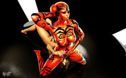 2010 3d alien darth_hell darth_talon female interspecies multiple_girls red_skin sith star_wars star_wars:_legacy tattoo twi'lek yuri