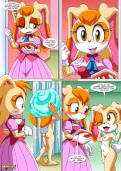 anthro bbmbbf comic cream_the_rabbit mobius_unleashed palcomix sega sonic_(series) sonic_the_hedgehog_(series) the_mayhem_of_the_kinky_virus_3_(comic) vanilla_the_rabbit