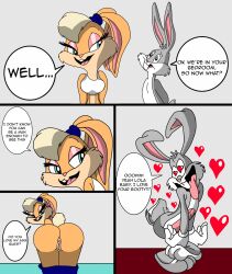 bugs_bunny comic comic_page lola_bunny looney_tunes poorly_drawn warner_brothers