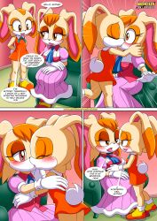 anthro bbmbbf comic cream_the_rabbit incest mobius_unleashed mother_and_daughter palcomix sega sonic_(series) sonic_the_hedgehog_(series) the_mayhem_of_the_kinky_virus_3_(comic) vanilla_the_rabbit