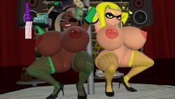 inkling girl from splatoon by mr chazz80
