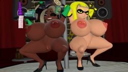 inkling girl from splatoon by mr chazz80