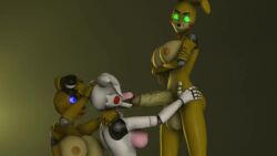 1futa 2girls 3d animated anthro assisted_fellatio assisted_rape assisted_sex blowjob female female_assisted_rape female_only five_nights_at_freddy's fuck_nights_at_frederika's furry futa_on_female futanari futanari_penetrating golden_freddy_(fnaf) mangle_(fnaf) nobody3 oral oral_insertion oral_penetration oral_sex rape rule_63 shorter_than_10_seconds sound spring_bonnie spring_bonnie_(fnaf) springtrap springtrap_(fnaf) tagme video