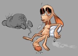 anthro backsack male_anus male_only male_penetrating ren_and_stimpy ren_and_stimpy_"adult_party_cartoon" ren_hoek stimpy stimpy_j._cat