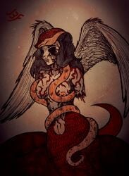 angel freddyker gore lamia naga snake tagme