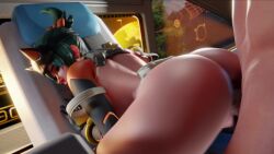 1boy 1girls 3d animated ass big_white_cock blender_(software) blizzard_entertainment bouncing_ass female female_focus female_penetrated from_behind high_resolution kiriko_(overwatch) kiriko_kamori markedone3d overwatch overwatch_2 penetration sound throwing_it_back very_high_resolution video voice_acted