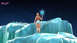 1girls 3d crystal_maiden dota_2 female lingerie