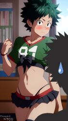 deku from my hero academia by thechronicgamer