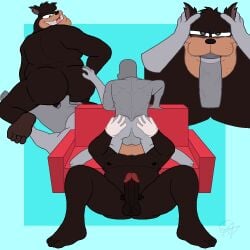 2023 2boys 2d anal anal_sex animated anon anthro anus artist_logo balls ballsack bara barazoku big_butt big_penis big_thighs blowjob body_fur brown_fur chubby chubby_male circumcised codawolfex couch digital_media_(artwork) disney domestic_cat erection face_fucking facefuck fat_man feet feline fellatio furry gay gay_sex gloves grabbing_head grey_skin humanoid irrumatio licking looking_pleasured looking_up male male/male male_nipples male_only male_penetrating_male male_pubic_hair mammal musclegut muscles muscular_male nude_male open_mouth oral oral_sex overweight overweight_male penis penis_in_anus pete_(disney) peter_pete_sr. pixel_(artwork) pixel_animation pixel_art pov reverse_cowgirl_position scrotum shaved_crotch smile smooth_penis teeth teeth_showing testicles thrusting thrusting_into_mouth tongue toony veiny_penis yaoi