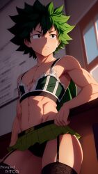 deku from my hero academia by thechronicgamer