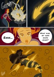 ariel bgredrum comic disney higher_resolution_available the_little_mermaid transformation underwater