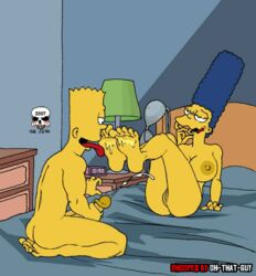 bart_simpson feet female foot_fetish human incest male marge_simpson oh-that-guy straight tagme the_fear the_simpsons