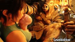 lara croft from tomb raider by lewddokkae