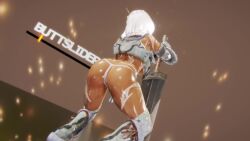 3d animated ass ass_expansion attribute_slider capcom dark-skinned_female dark_skin female female_only grunting huge_ass kirin_(armor) moaning monster_hunter prevence slider solo solo_female sound tagme twerking video wet_skin