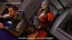 commander shepard from mass effect by vikhlop