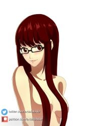 atlus breasts excaliblader female female_only glasses kasumi_yoshizawa persona persona_5 solo tagme