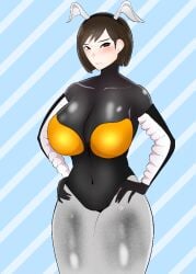 creople emi_aobe large_breasts thick_thighs tight_clothing ubikitas ultraman_(franchise) ultraman_blazar wide_hips zetton