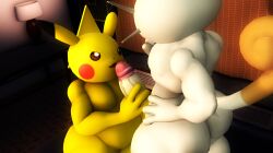 3d_(artwork) abs anthro anthro_on_anthro anthrofied bottomless bottomless_male completely_nude completely_nude_male erect_penis erection feline furry gay gay_sex handjob highres koban_(coin) looking_at_partner male male/male meowth muscular muscular_anthro muscular_male nude nude_male paws pecs pectorals penis penis_out pikachu pokémon_(species) pokemon saiyangoku4_(artist) sfm source_filmmaker tail veiny veiny_penis whiskers